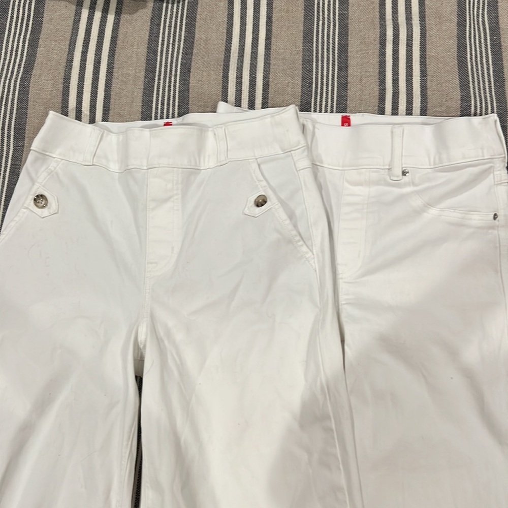 2 perfect SPANX Ankle Straight Leg Jeans